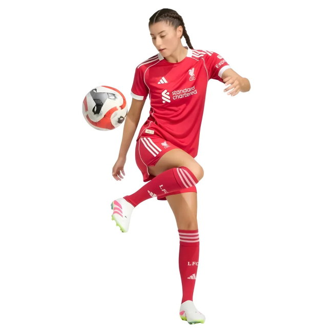2025-2026 Liverpool Authentic Home Shirt (Womens) (Kerkez 6)-SoccerKits Hub | Buy Soccer Jerseys Online